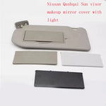 For Nissan Qashqai 2016-2021 Makeup Mirror Cover, Sunshade Cover, Makeup Lamp Flip Cover, Sunshade Cover