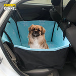CAWAYI KENNEL Dog Car Seat Cover | Pet Carrier Travel Mat for Back Seat Hammock