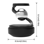 Solar Car Air Freshener Automatic Rotation Oil Diffuser