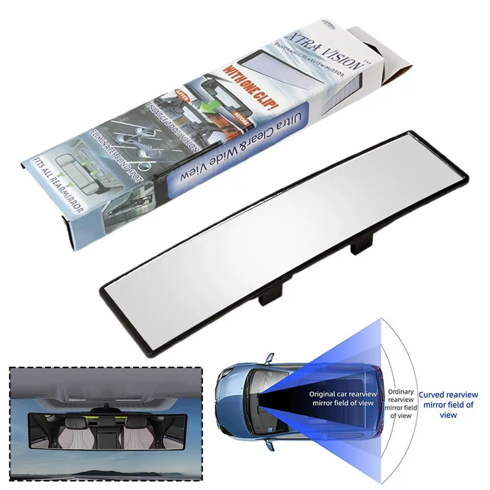 Wide Angle Convex Rear View Mirror Anti Glare Panoramic lifestyle view