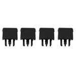 Clip Air Conditioning Vent Parts Plastics 31.3mm X 34.2mm 4PCS/Set Black Car Louvre B lifestyle view