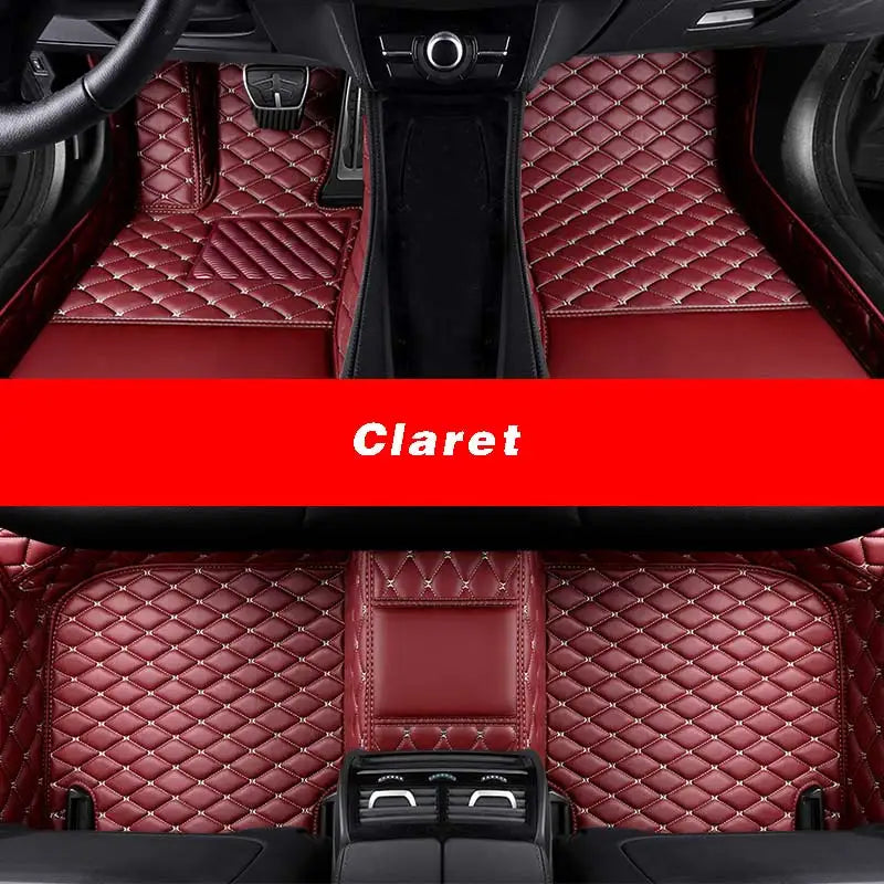 Custom Car Floor Mats For Mercedes Benz GLA GLB GLC GLB-AMG X156 H247 X247 X253 Auto Car detail view