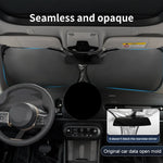 Car Front Windshield Sunshade UV Blocking Cover | For Mini Cooper F56 F60 R56 R60 J01 J0 detail view