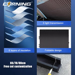 Car Retractable Windshield Sunshade with Suction Cups | UV Blocking Car Sun Shade for lifestyle view