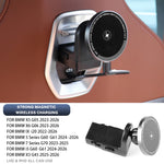 For BMW X3 X5 X6 5 Series 7 Series 2025 G45 IX i5 G60 G05 G06 G61 Rear Seat Magnetic for iPad Phone Holder Bracket Mount