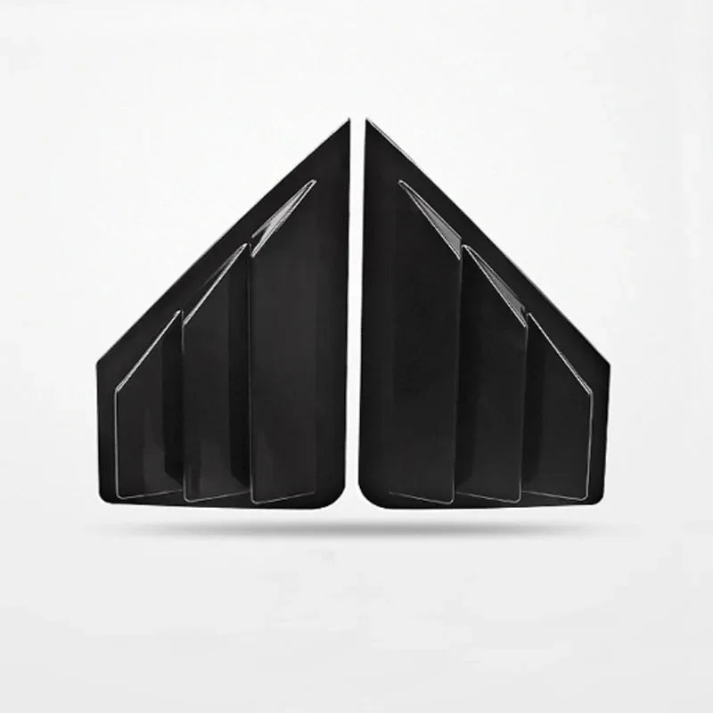 2Pcs Car Rear Windows Cover Sticker Window Triangle Shutters Trim for Toyota C-HR CHR C HR 2016 - 2022 Car Accessories Car Decal