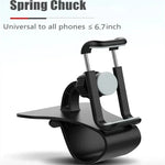 Car Mobile Phone Holder | 360 Degree Rotatable Dashboard Stand for Secure Auto Grip additional angle