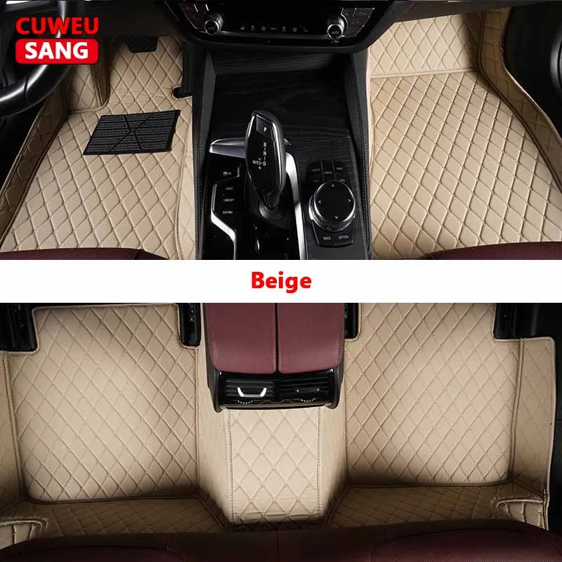 Custom Car Floor Mats For SUZUKI Jimny Swift Auto Carpets Foot Coche Accessories close-up view