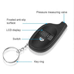 Digital Tire Gauge With LCD Display, Car Tire Air Pressure Tester additional angle