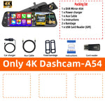 4K HD Car DVR Touch Screen | Dash Cam with Carplay & Android Auto alternate view