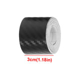 1m-10m 3D Carbon Fiber Anti Collision Film Car Door Edge Guards Door Sill Protector Wa close-up view