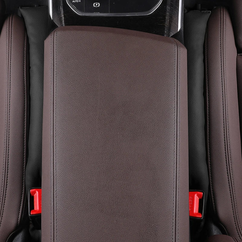 2Pcs Leather Car Seat Gap Filler Side Seam Plug Strip
