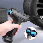 120W Wireless Digital Tire Inflator | Portable Air Compressor for Car and Motorcycle