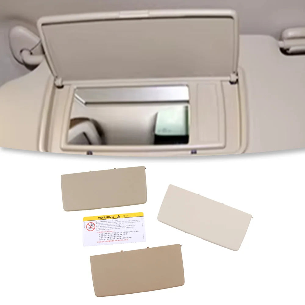For Honda CR-V CRV 2007-2011 Auto Sun Visor Shade Mirror Cover Makeup Mirror Cover Car Interior Accessories Replacement