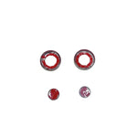 Car Headrest Adjustment Button Sequins Trim For Mercedes Benz C W205 E W213 GLC X253 2 close-up view