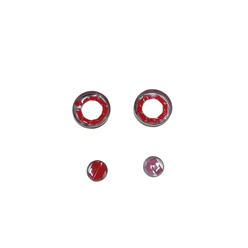 Car Headrest Adjustment Button Sequins Trim For Mercedes Benz C W205 E W213 GLC X253 2 close-up view