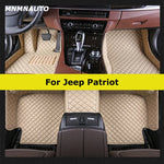 MNMNAUTO Custom Car Floor Mats For Jeep Patriot 2007-2017 Auto Carpets Foot Coche Accessorie