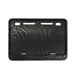 Universal Motorcycle License Plate Frame & Holder | Rustproof, Front & Rear alternate view
