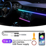 Volkswagen Golf RGB Interior Ambient Light Kit – Bluetooth App Control, Music Sync, 6 alternate view