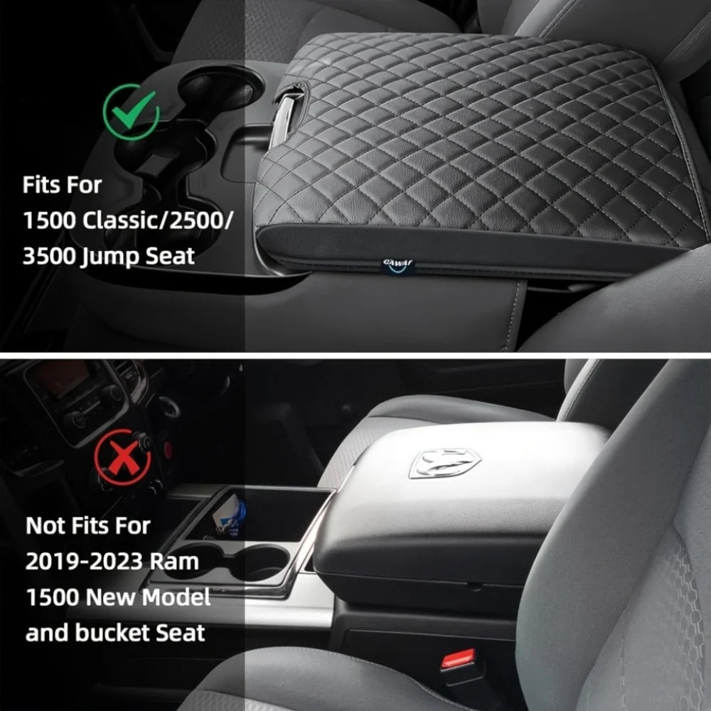 Suitable for RAM 1500/2500/3500 and classic car models (2013-2024), car center console close-up view