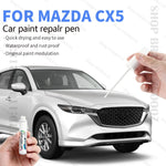 For Mazda CX5 2012-2025 KE KF Paint Repair Pen Touch Up Scratch Remover DIY Auto Accessories Black W
