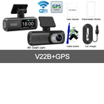 4K WiFi Dash Cam | Dual Lens, GPS, 24H Parking Monitor detail view
