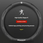 Car Steering Wheel Cover For Peugeot 106 107 108 206 207 208 301 307 308 406 407 408 508 detail view
