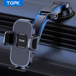 TOPK Car Phone Holder | Universal Air Vent and Dashboard Mount lifestyle view