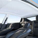 For Tesla Model 3 Highland 2024 Sunshade | Ice Cloth Buckle Sun Pare Front Rear Skyli lifestyle view