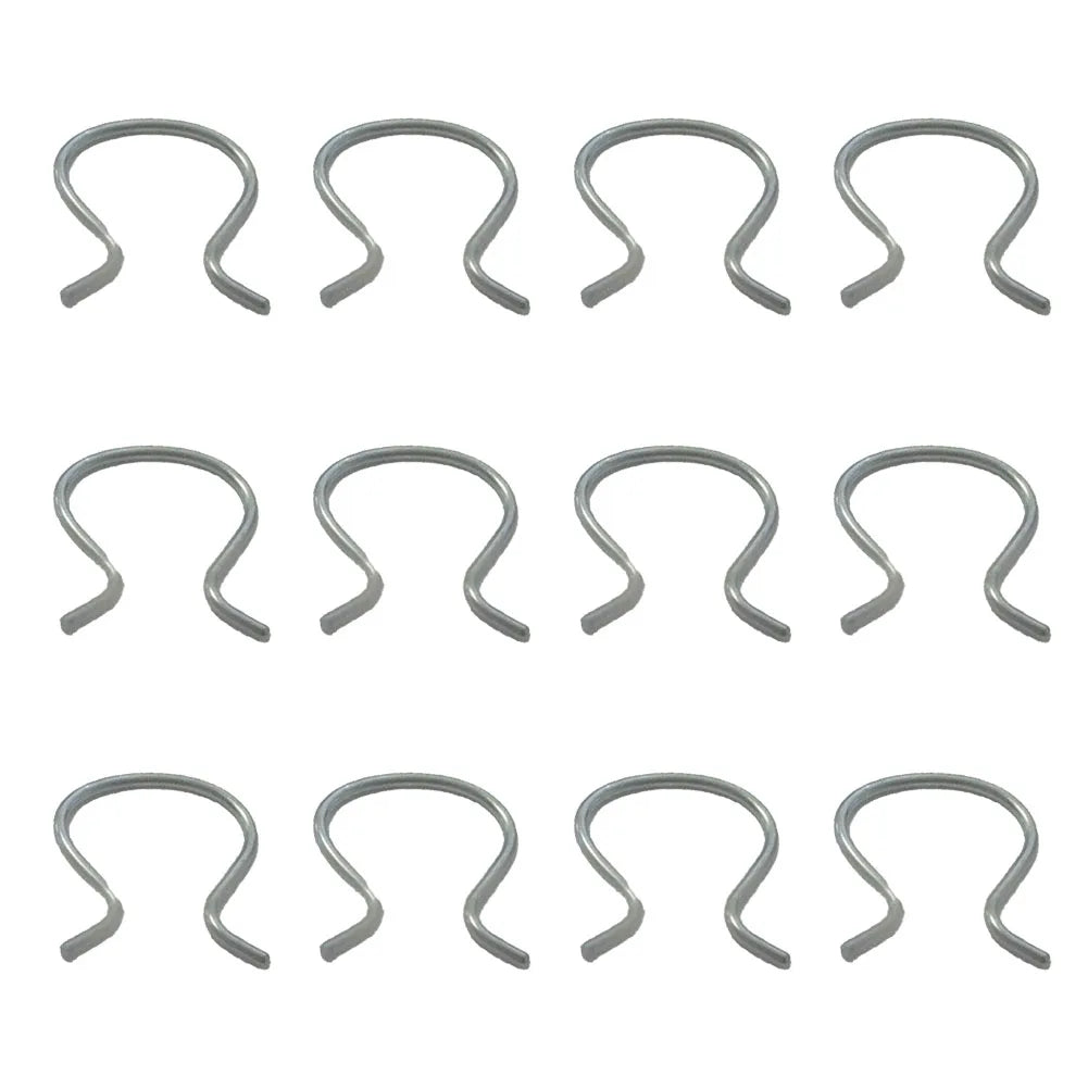 12Pcs/set Car Interior Door Window Crank Clip Metal Retainer Roll Up Retaining Winder Ha detail view