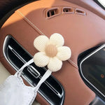 2PCS Sweet Flower Shaped Car Mini Hooks, Dashboard, Rear Seat Car Clothes Rack Storag alternate view