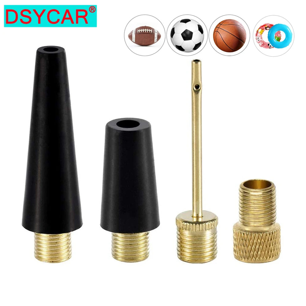 Tire Valve Adapter and Inflation Kit | Ball Pump Needle Set for Xiaomi Air Pump and Compatible Elect