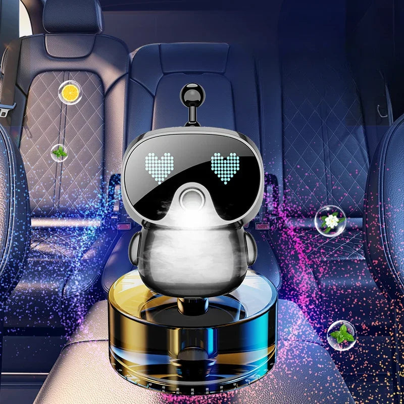 Auto Spray Aromatherapy Smart Multifunction Car Humidifier Diffuser | Remove Odors Fra close-up view