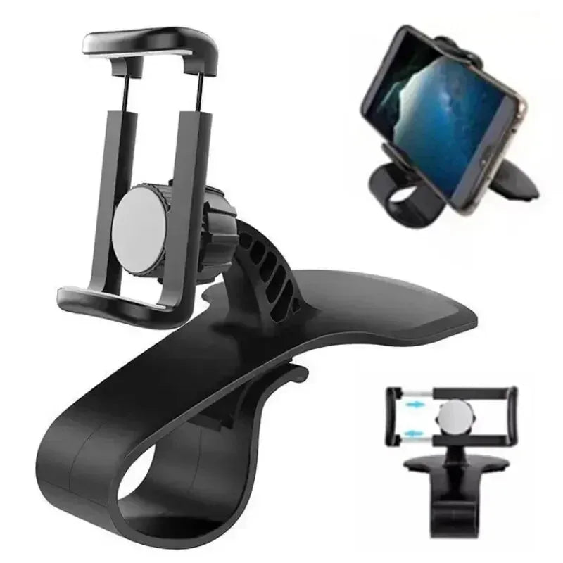 Universal Car Phone Holder | Dashboard Clip Mount GPS Bracket detail view