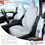 YZ for Tesla Model YL 6-Seater Four seasons Car Seat Cover Cushion Comfort Anti-Slip Backrest Cushio