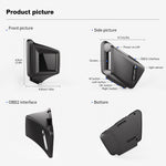 Multi-function OBD2+GPS Car HUD Head Up Display | A-Pillar Turbo Gauge lifestyle view
