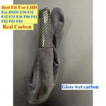 Alcantara Handbrake Handle with Carbon Fiber Gear Shift Knob | For BMW F30 F31 F32 F3 lifestyle view