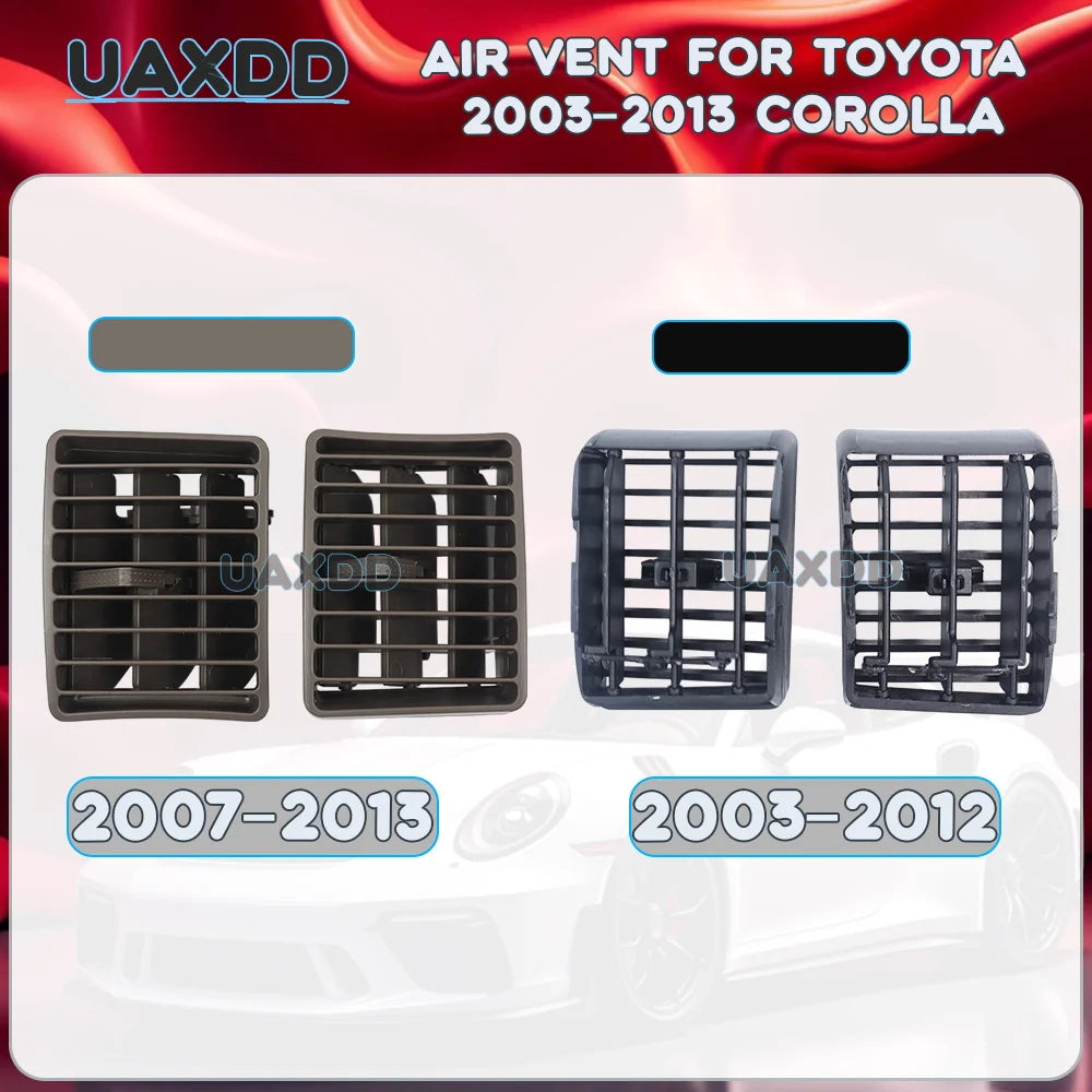 AIR VENT For Toyota 2003-2012 2007-2013 COROLLA Car Conditioning Interior AC Accessories A/C Grille Dashboard Panel Outlet Kit