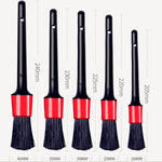 1/4PCS Car Wash Brush Detail Small Automotive Interior Cleaning Tools Air Conditioner lifestyle view