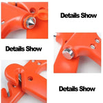 Car Emergency Safety Hammer Seat Belt Cutter Window Glass Breaker close-up view