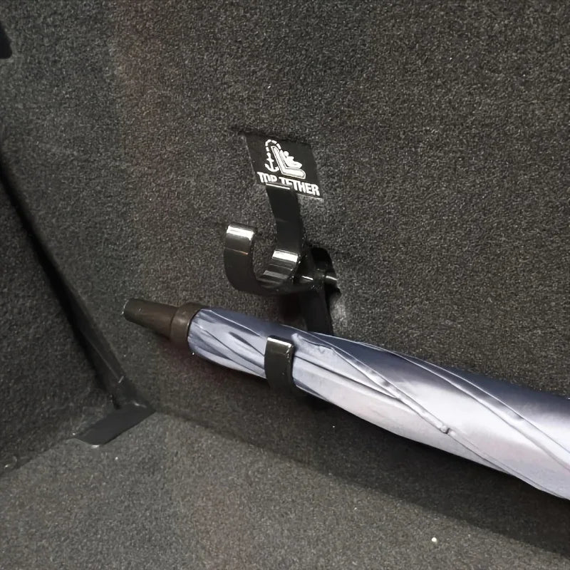 Car Trunk Hooks 2pcs Plastic Seat Back Storage lifestyle view