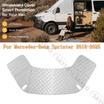 Windshield Cover for Mercedes-Benz Sprinter 2006-2018 / 2018-2025 VW Crafter | 600D Oxford Weatherpr