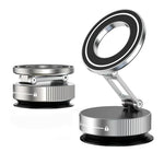 Foldable Magnetic Phone Holder | 360° Adjustable Vacuum Car Mount for Car, Desk, Bath lifestyle view
