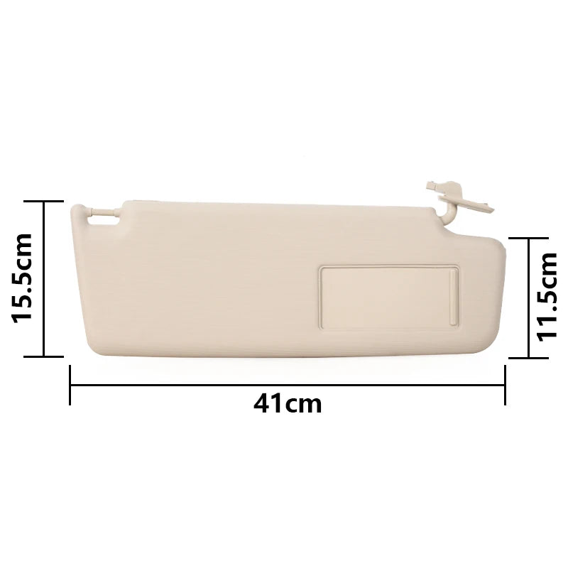 Car Interior Sunvisor For VW Tiguan 2009 2010 2011 2012 2013 2014 2015 With Mirror With lamp Front Sun Visor Shade Accessories