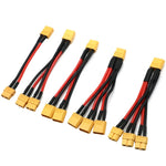 XT60 Parallel Battery Connector Y Splitter 14AWG Silicone Wire alternate view