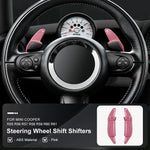 Car Steering Wheel Shift Paddle Shifters Extension for MINI Cooper S JCW R55 R56 R57 alternate view