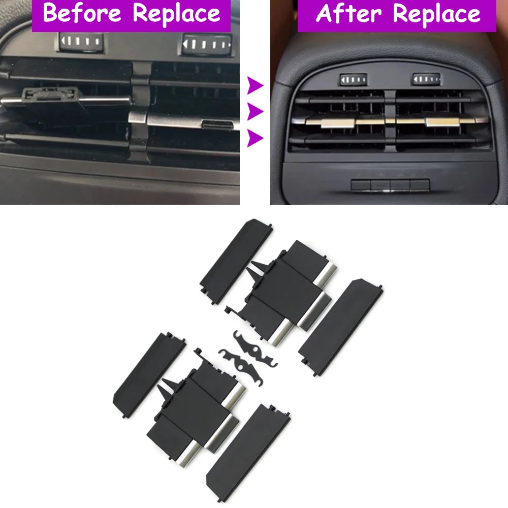 LHD RHD Ghibli 2014-2020 Car Rear Left Right Air Conditioning AC Vent Grille Slide Clip Repair Kit For Maserati 670021523