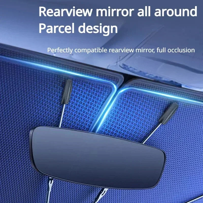 Car Windshield Sun Shade Foldable Front Sunshade alternate view
