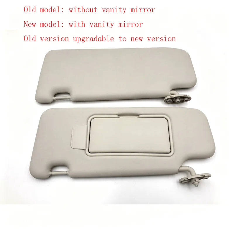 Car Sun Visor Assembly With Vanity Mirror Left Right Upgrade Old To New For Chery Arrizo GX EX Interior Sun Shade Replacement Pa