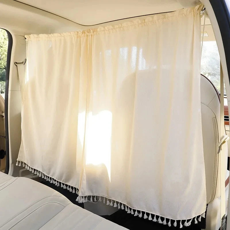 1 pc Car Privacy Partition Curtains Car Front and Rear Anti-Peeping Blackout Curtains alternate view